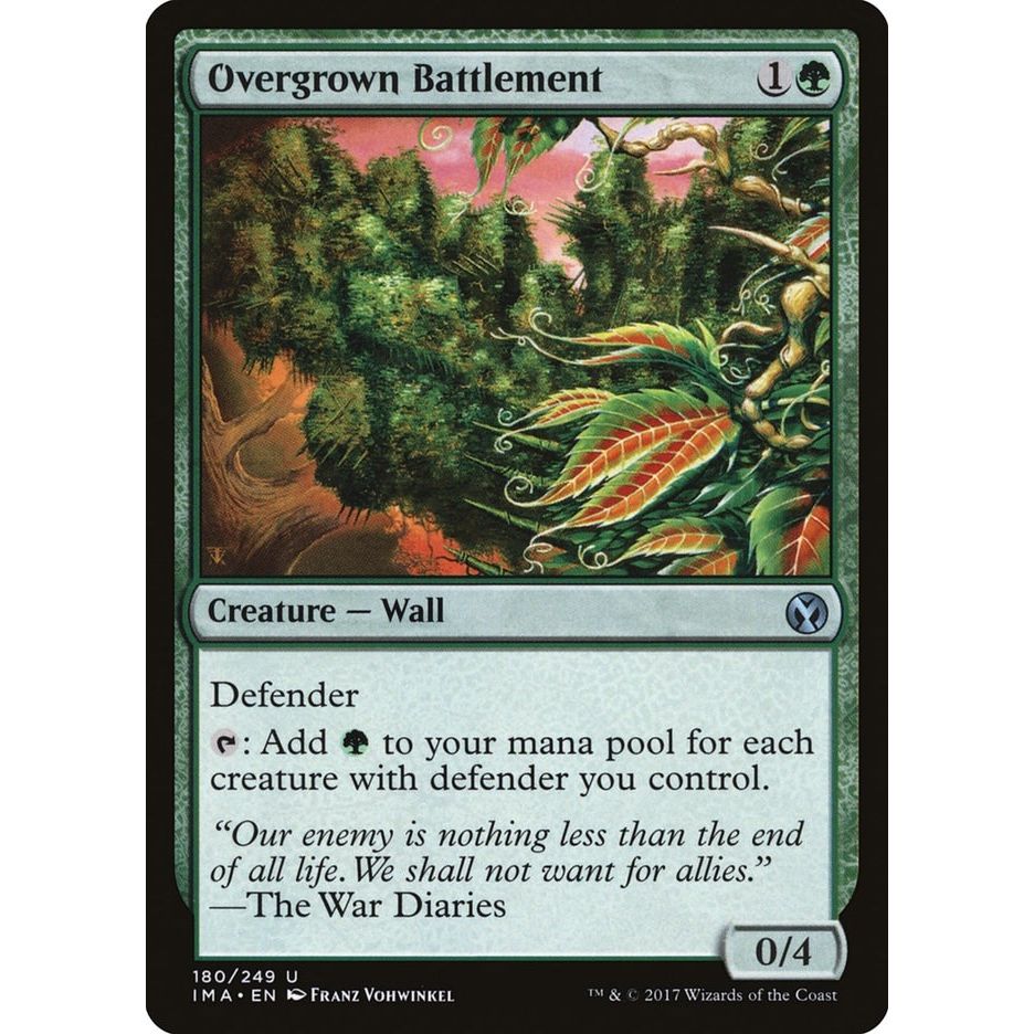 Image for Overgrown Battlement (180) (IMA) - Magic: The Gathering