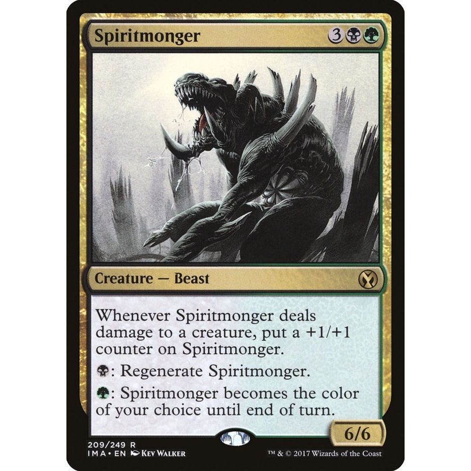 Image for Spiritmonger (209) (IMA) - Magic: The Gathering