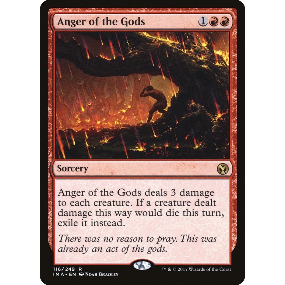 Image for Anger of the Gods (116) (IMA) - Magic: The Gathering