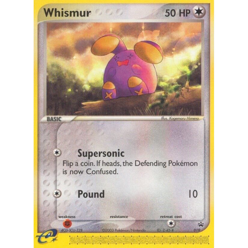 Image for Whismur - 019 (Target Promo) (019) (PR) - Pokemon