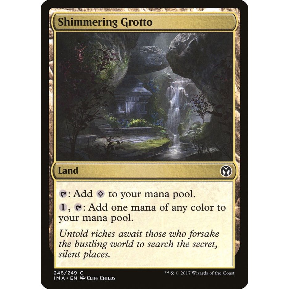 Image for Shimmering Grotto (248) (IMA) - Magic: The Gathering