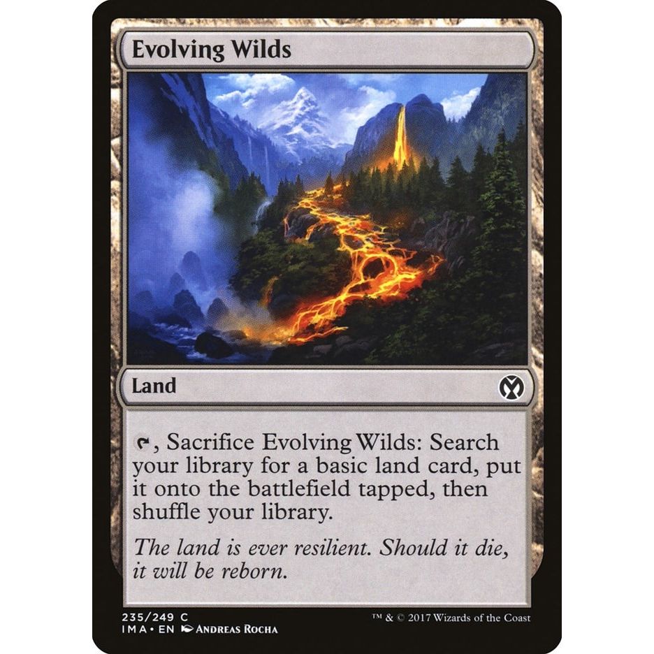 Image for Evolving Wilds (235) (IMA) - Magic: The Gathering