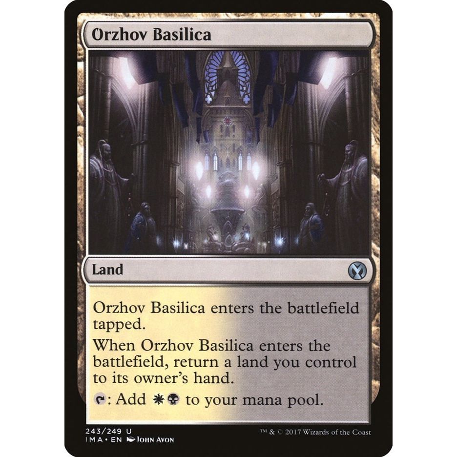 Image for Orzhov Basilica (243) (IMA) - Magic: The Gathering