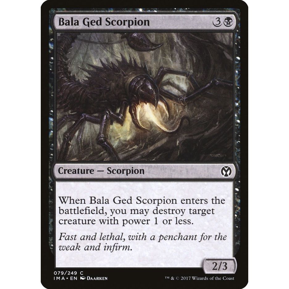Image for Bala Ged Scorpion (79) (IMA) - Magic: The Gathering