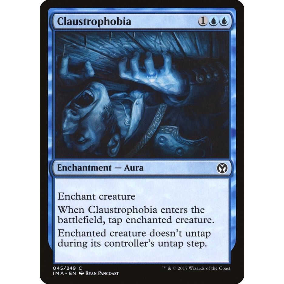 Image for Claustrophobia (45) (IMA) - Magic: The Gathering