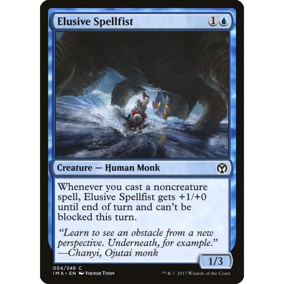Image for Elusive Spellfist (54) (IMA) - Magic: The Gathering
