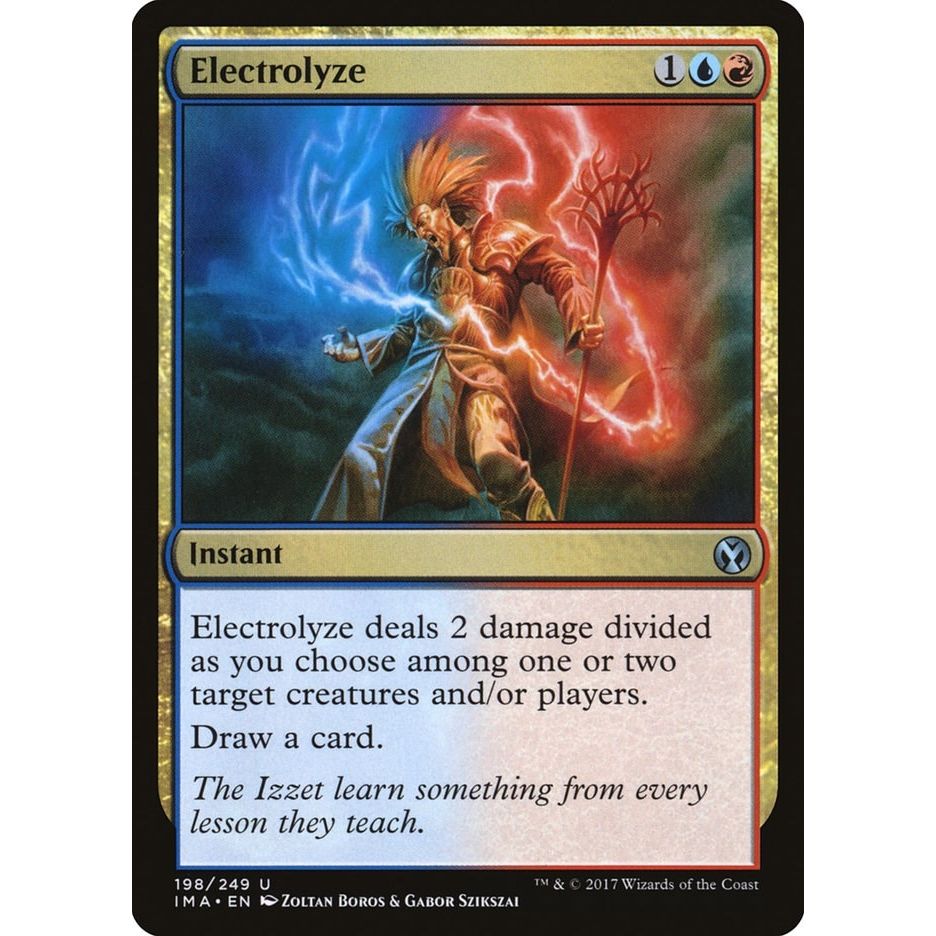Image for Electrolyze (198) (IMA) - Magic: The Gathering