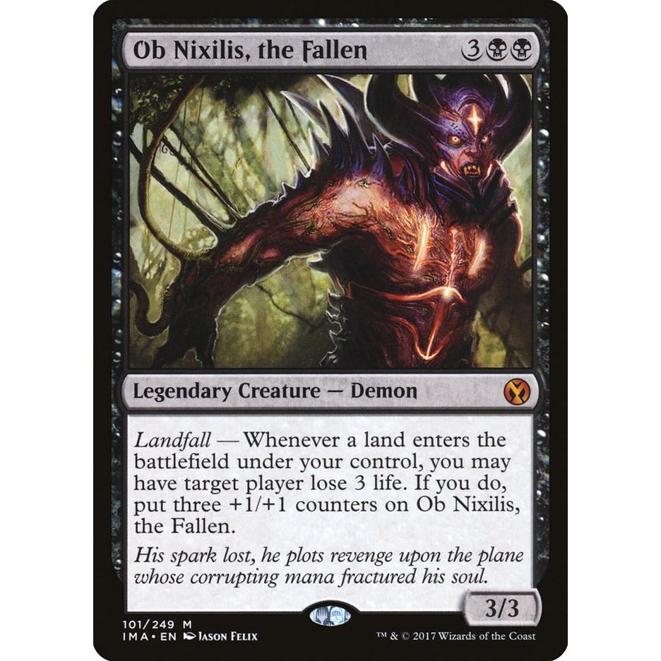 Image for Ob Nixilis, the Fallen (101) (IMA) - Magic: The Gathering