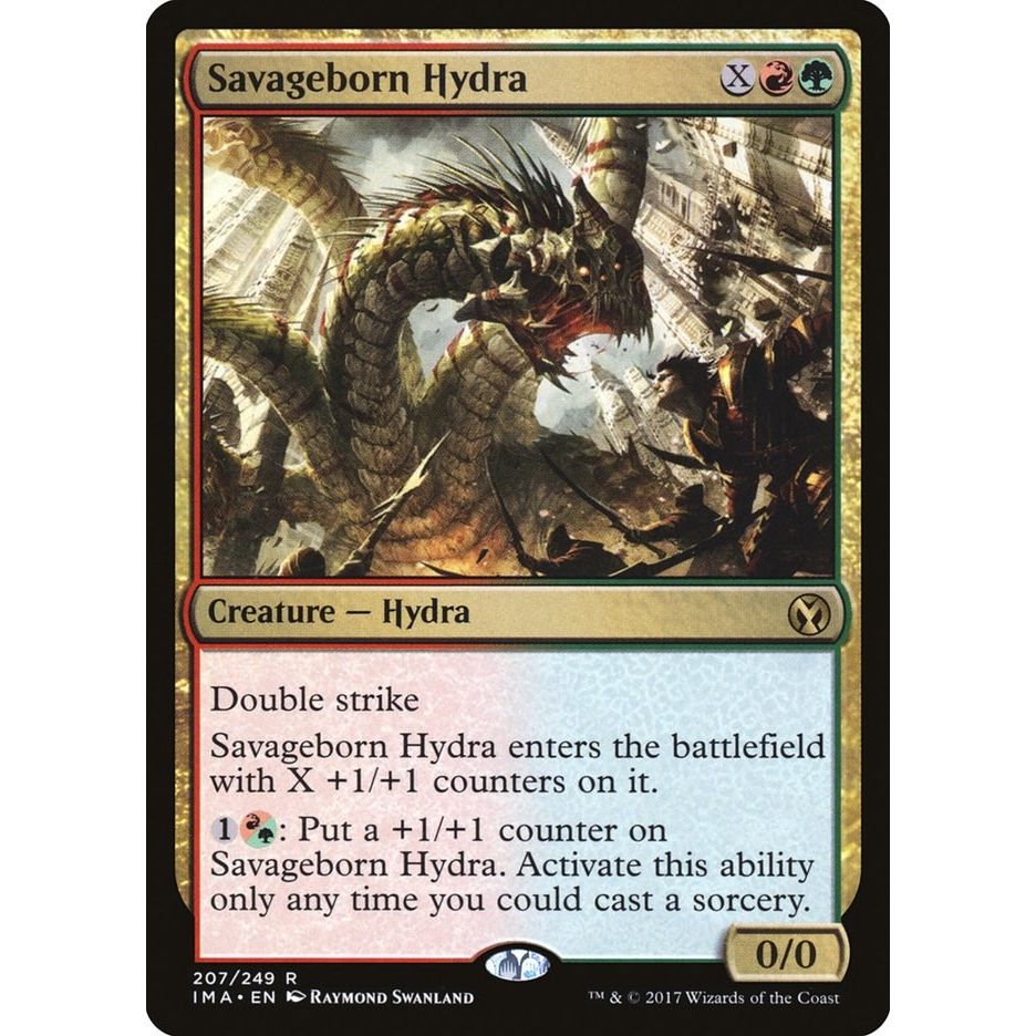 Image for Savageborn Hydra (207) (IMA) - Magic: The Gathering