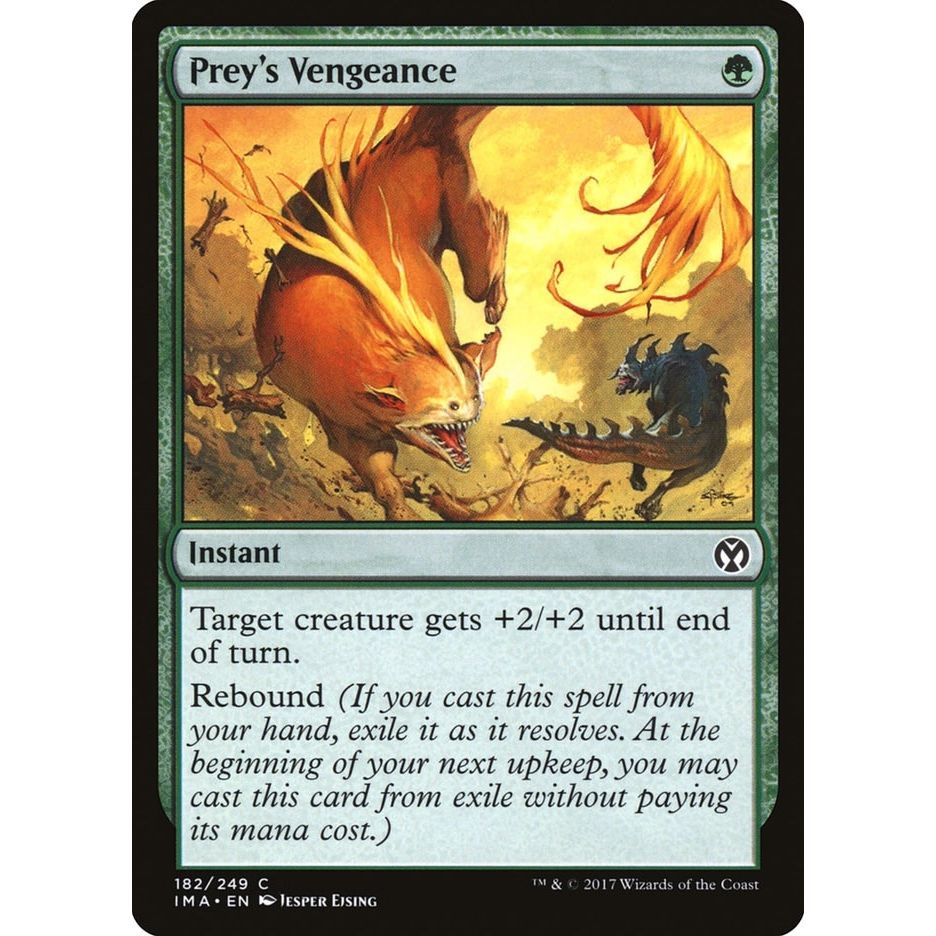 Image for Prey's Vengeance (182) (IMA) - Magic: The Gathering