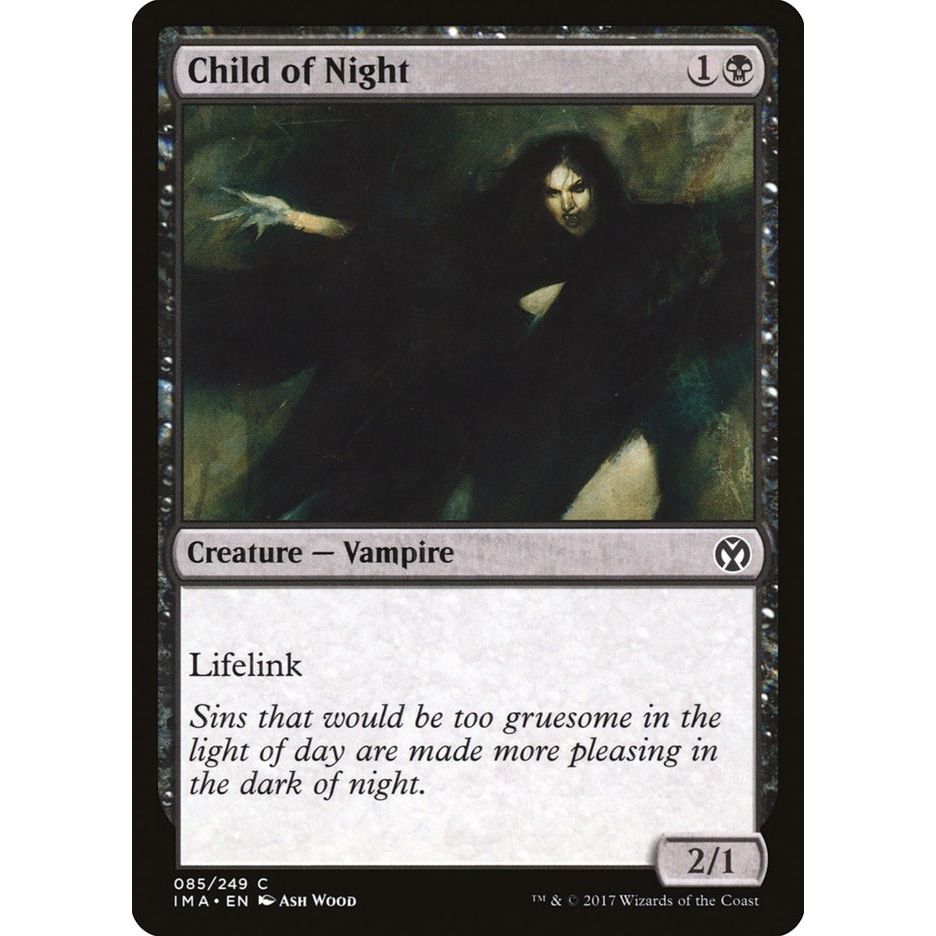 Image for Child of Night (85) (IMA) - Magic: The Gathering