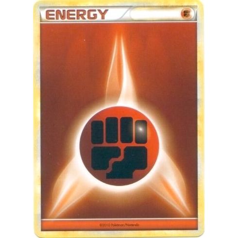 Image for Fighting Energy (2010 Unnumbered HGSS Style Non-Holo) (PR) - Pokemon