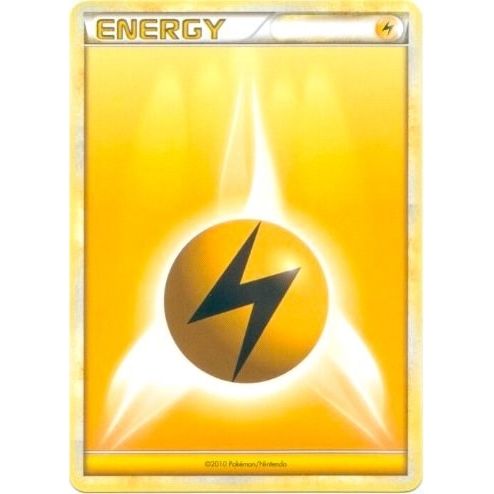 Image for Lightning Energy (2010 Unnumbered HGSS Style Non-Holo) (PR) - Pokemon