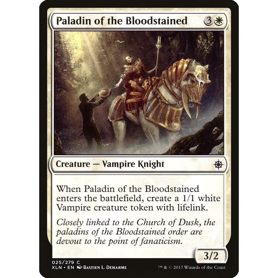 Image for Paladin of the Bloodstained (25) (XLN) - Magic: The Gathering