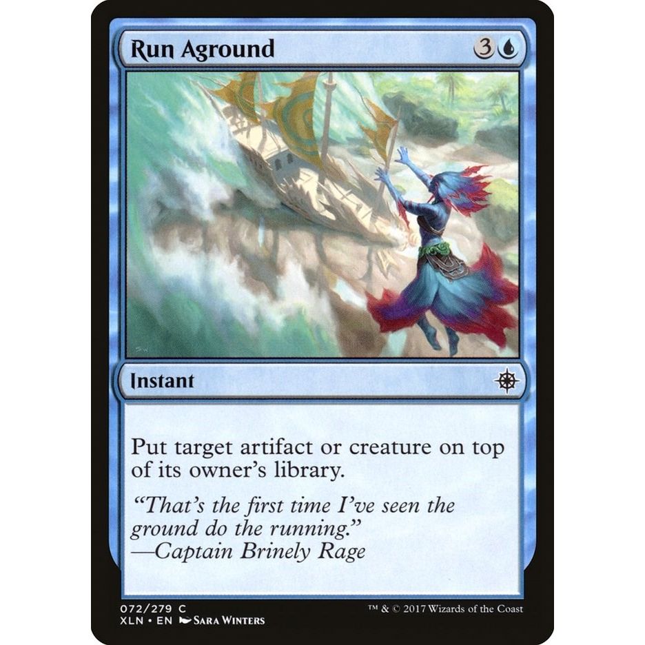 Image for Run Aground (72) (XLN) - Magic: The Gathering