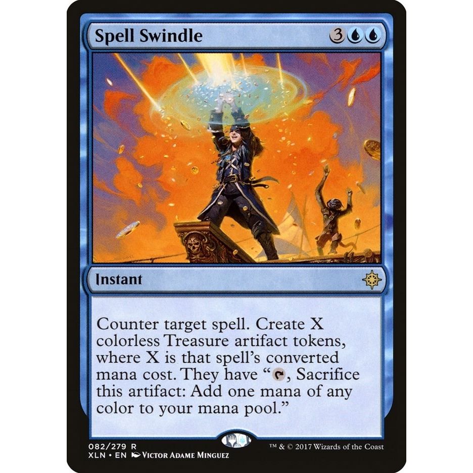 Image for Spell Swindle (82) (XLN) - Magic: The Gathering