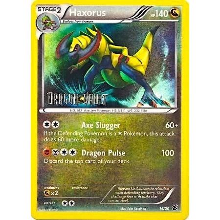 Image for Haxorus - 16/20 (Dragon Vault) (016/020) (BLE) - Pokemon