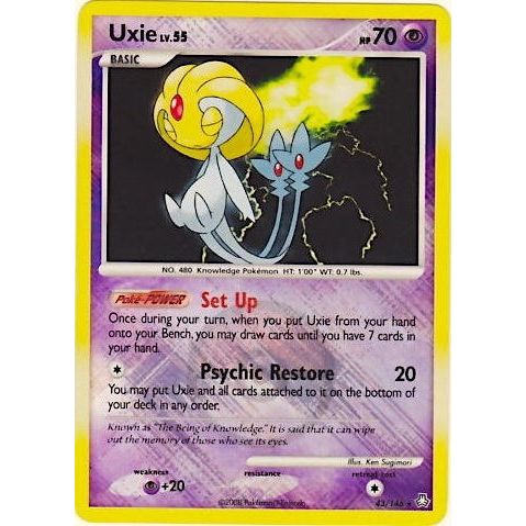 Image for Uxie - 43/146 (League Promo) (043/146) (PR) - Pokemon