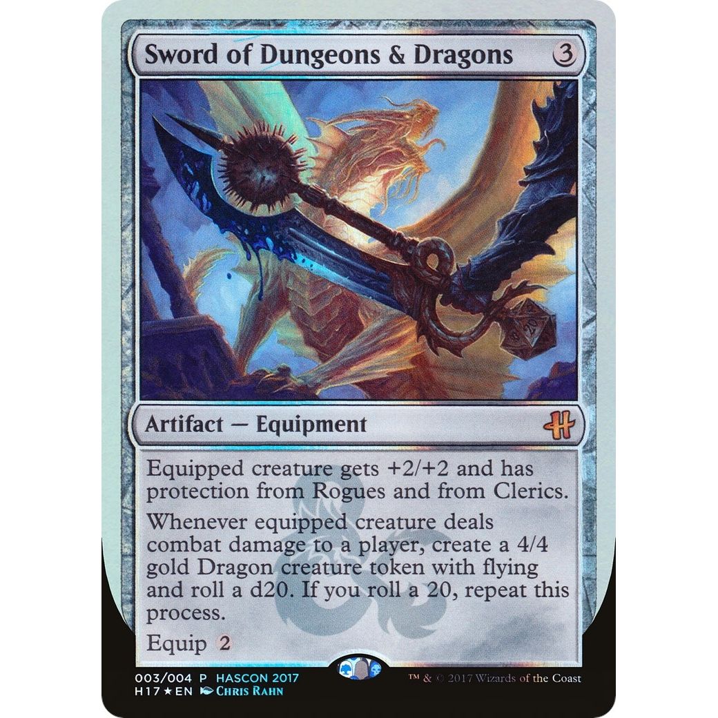 Image for Sword of Dungeons & Dragons (3) (MEDIA) - Magic: The Gathering