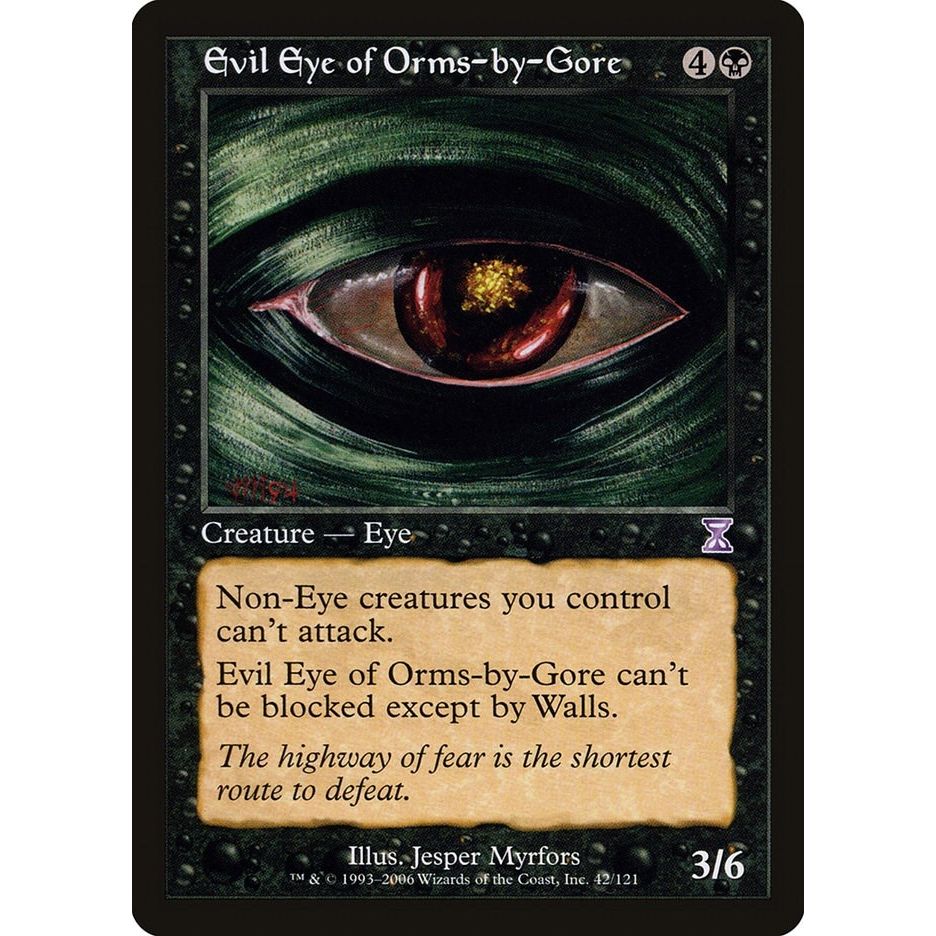 Image for Evil Eye of Orms-by-Gore (42) (TSB) - Magic: The Gathering