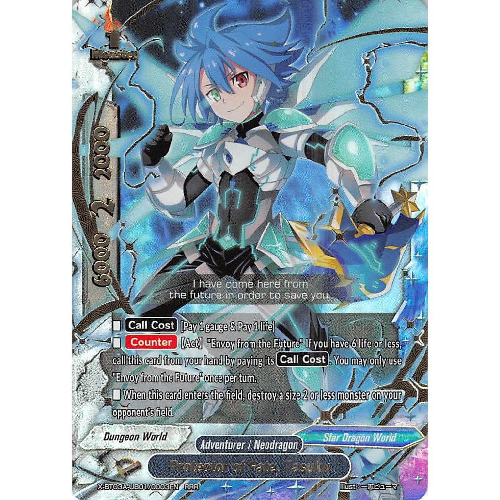 Image for Protector of Fate, Tasuku (X-BT03A-UB01/0003EN) (X-BT03A) - Future Card BuddyFight
