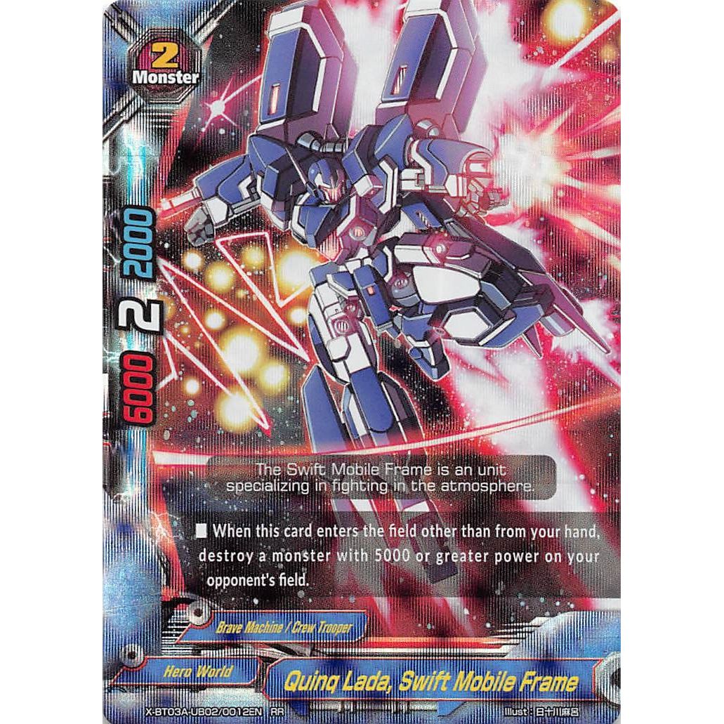 Image for Quinq Lada, Swift Mobile Frame (X-BT03A-UB02/0012EN) (X-BT03A) - Future Card BuddyFight