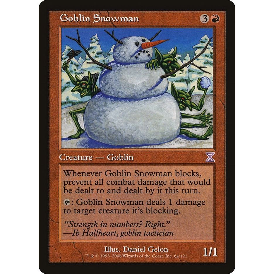 Image for Goblin Snowman (64) (TSB) - Magic: The Gathering
