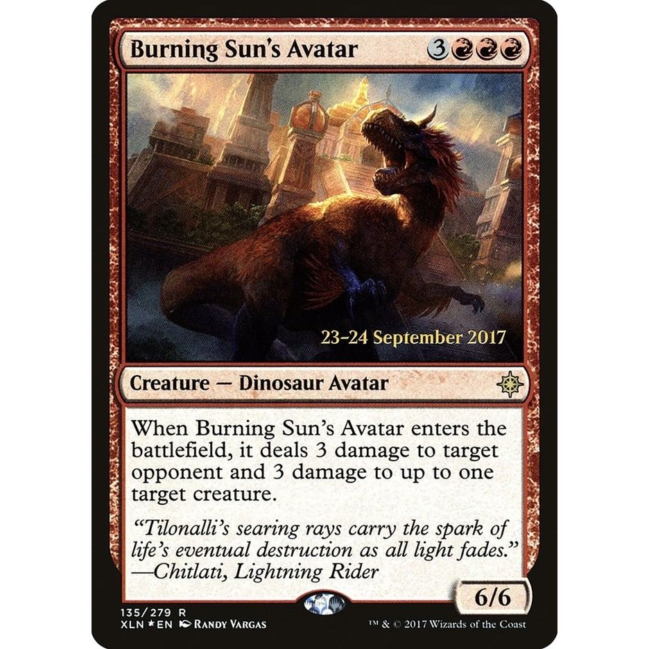 Image for Burning Sun's Avatar (135) (PRE) - Magic: The Gathering
