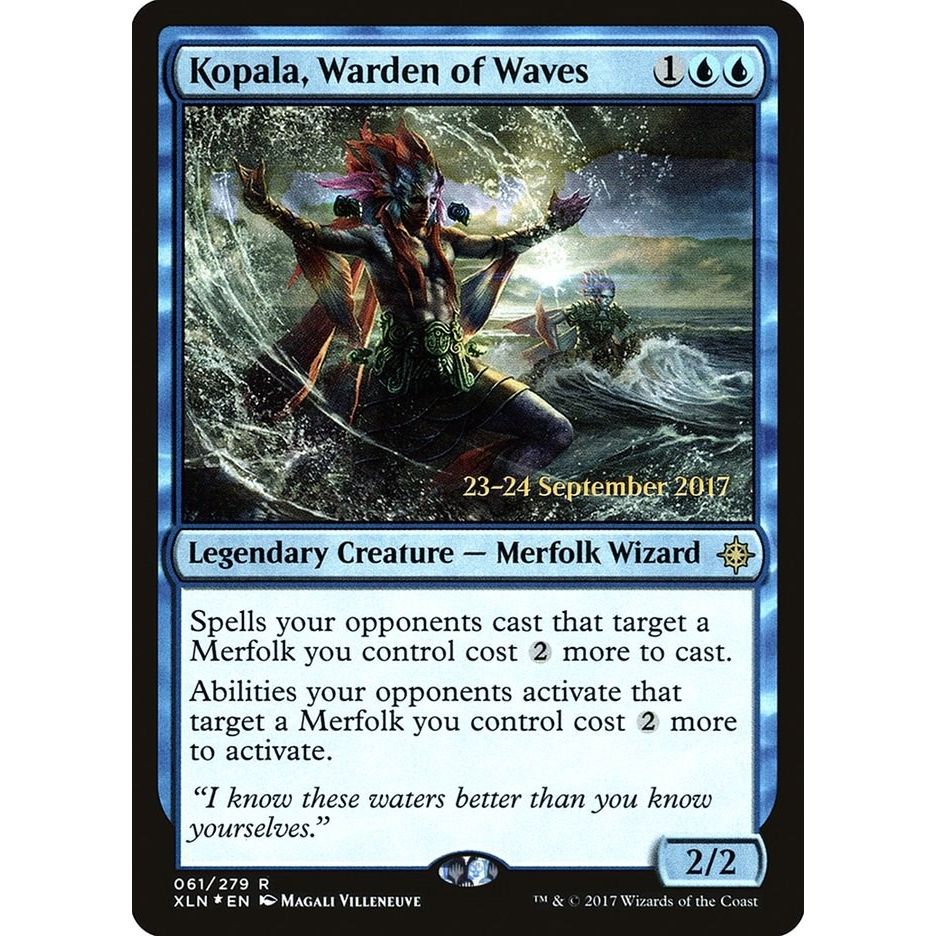Image for Kopala, Warden of Waves (61) (PRE) - Magic: The Gathering