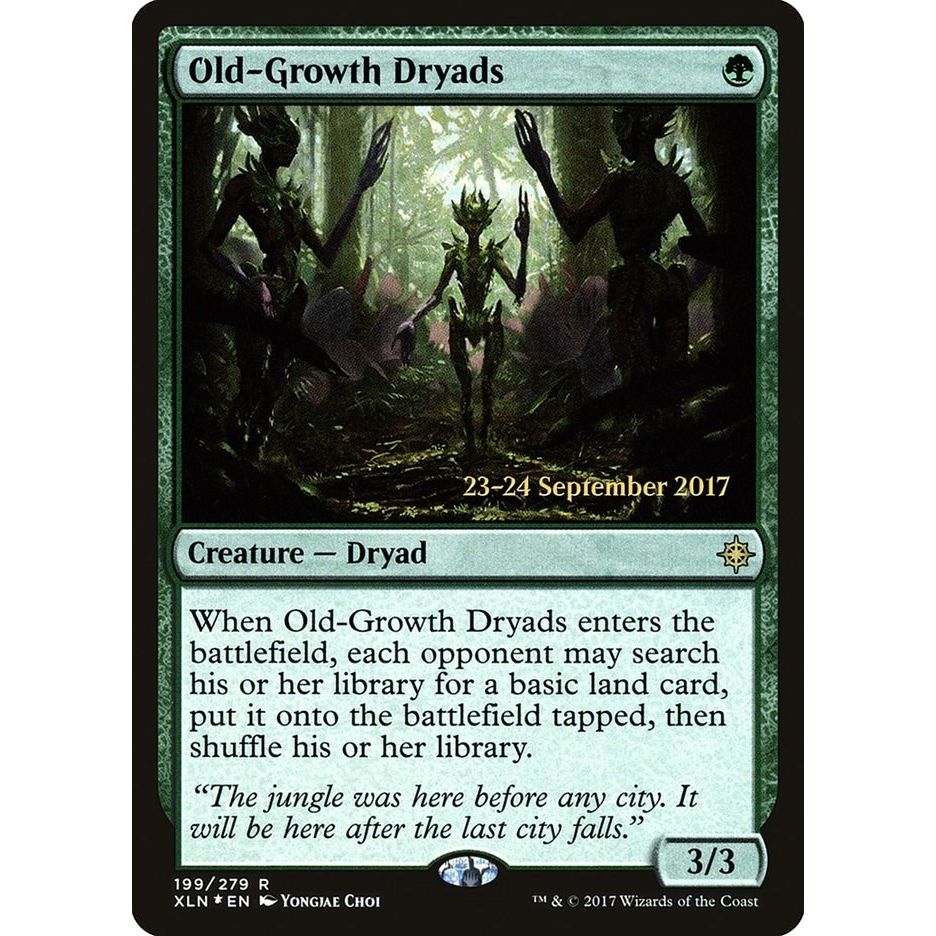 Image for Old-Growth Dryads (199) (PRE) - Magic: The Gathering