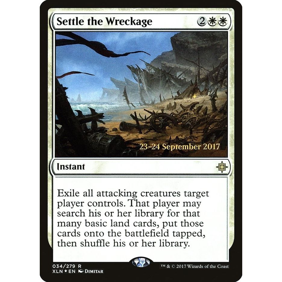 Image for Settle the Wreckage (34) (PRE) - Magic: The Gathering