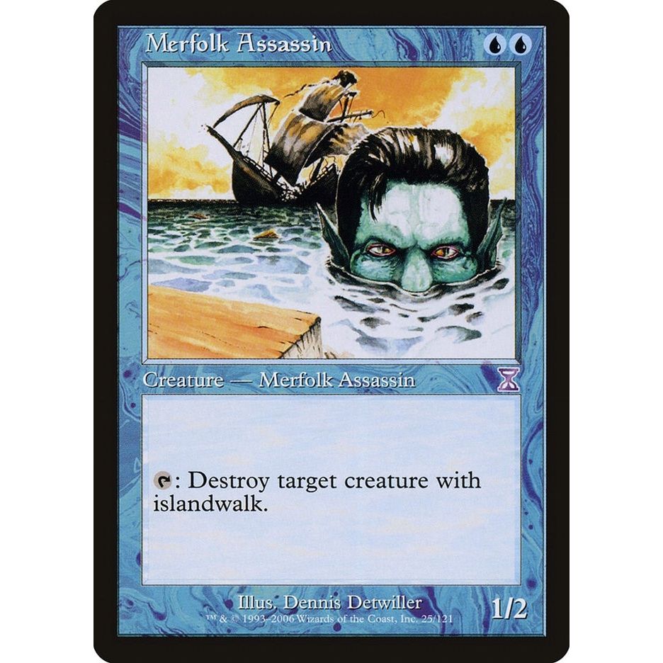 Image for Merfolk Assassin (25) (TSB) - Magic: The Gathering