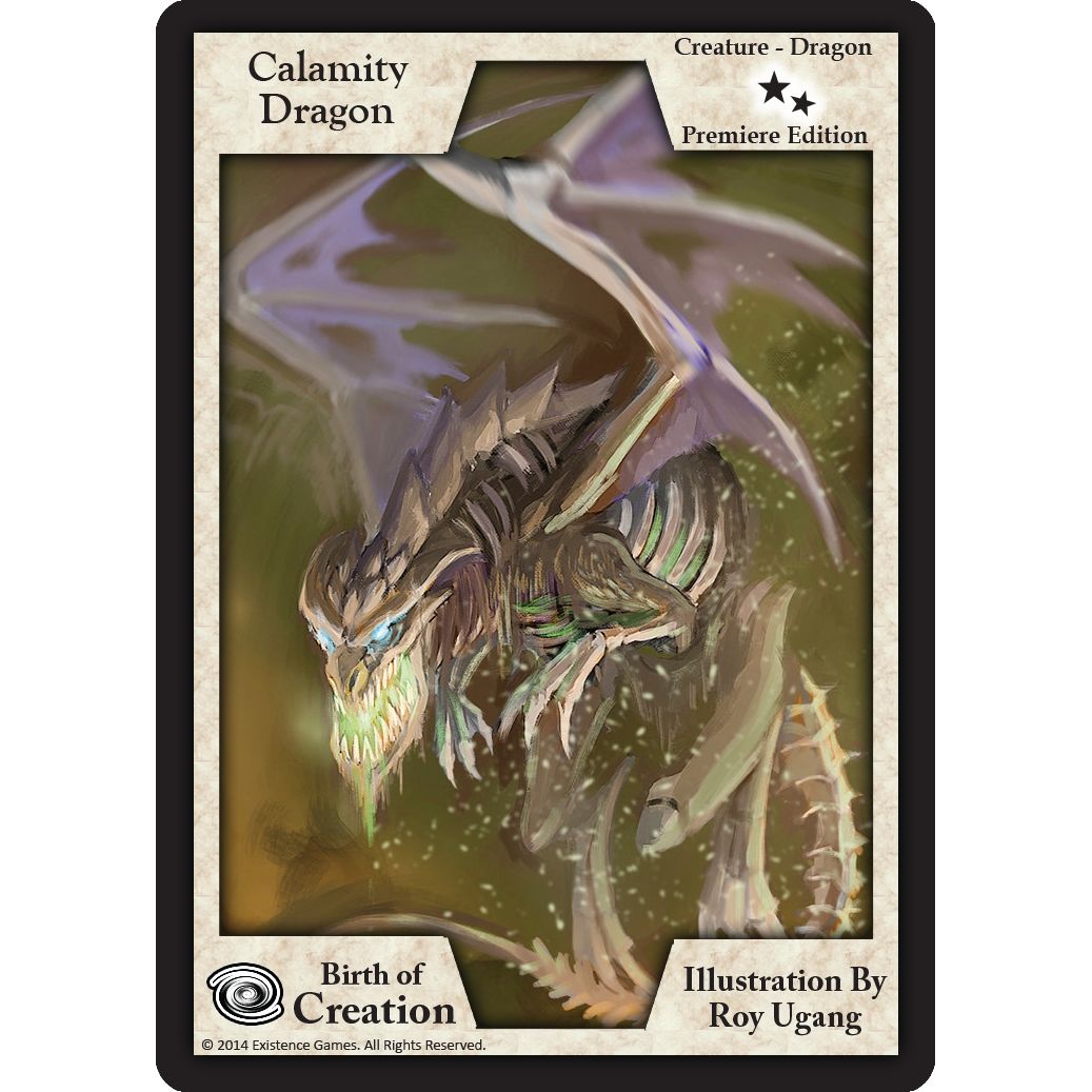 Image for Calamity Dragon (Premiere Edition) (BOC) - Exodus TCG