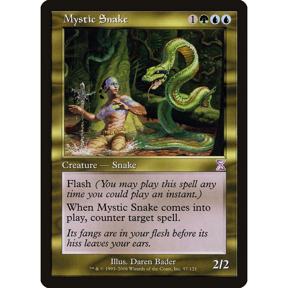 Image for Mystic Snake (97) (TSB) - Magic: The Gathering