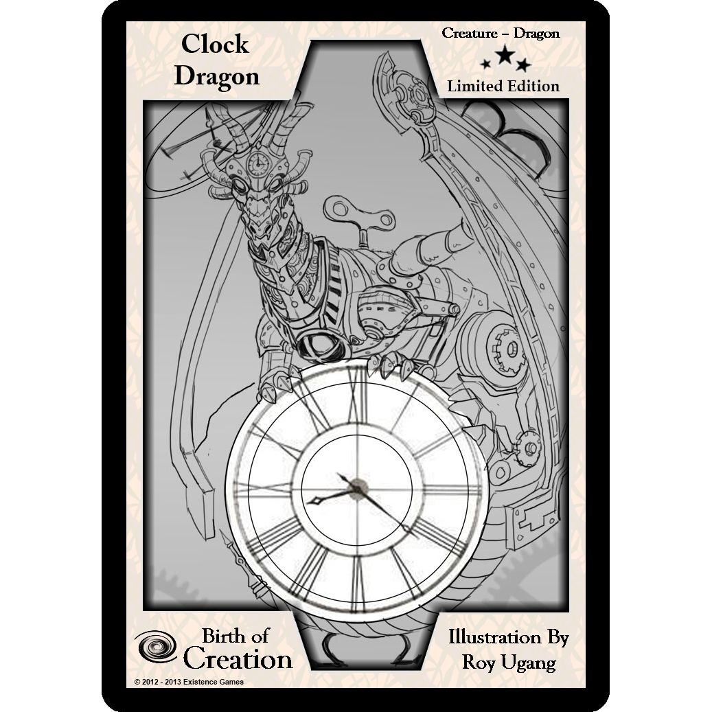 Image for Clock Dragon (Limited Edition) (LESC) - Exodus TCG