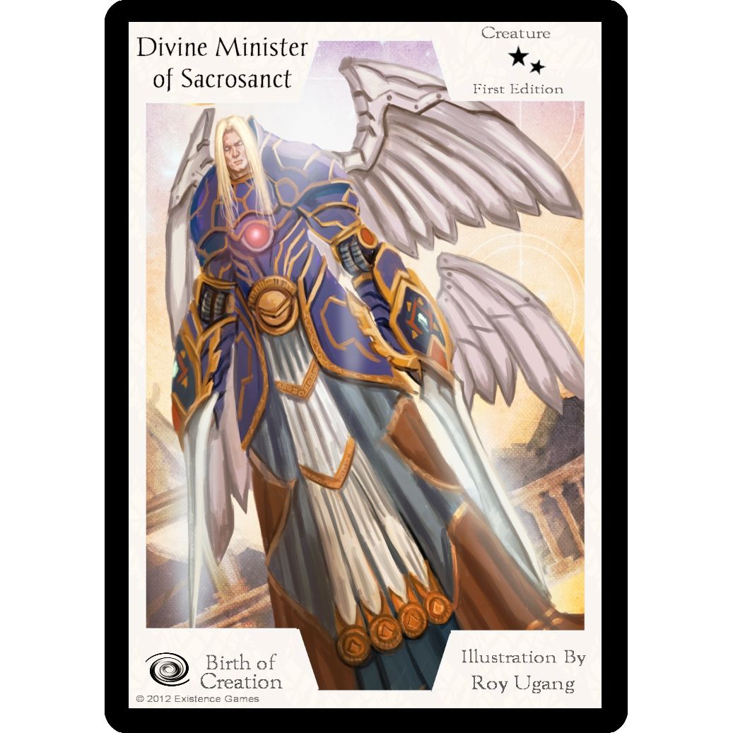 Image for Divine Minster (First Edition) (BOC) - Exodus TCG