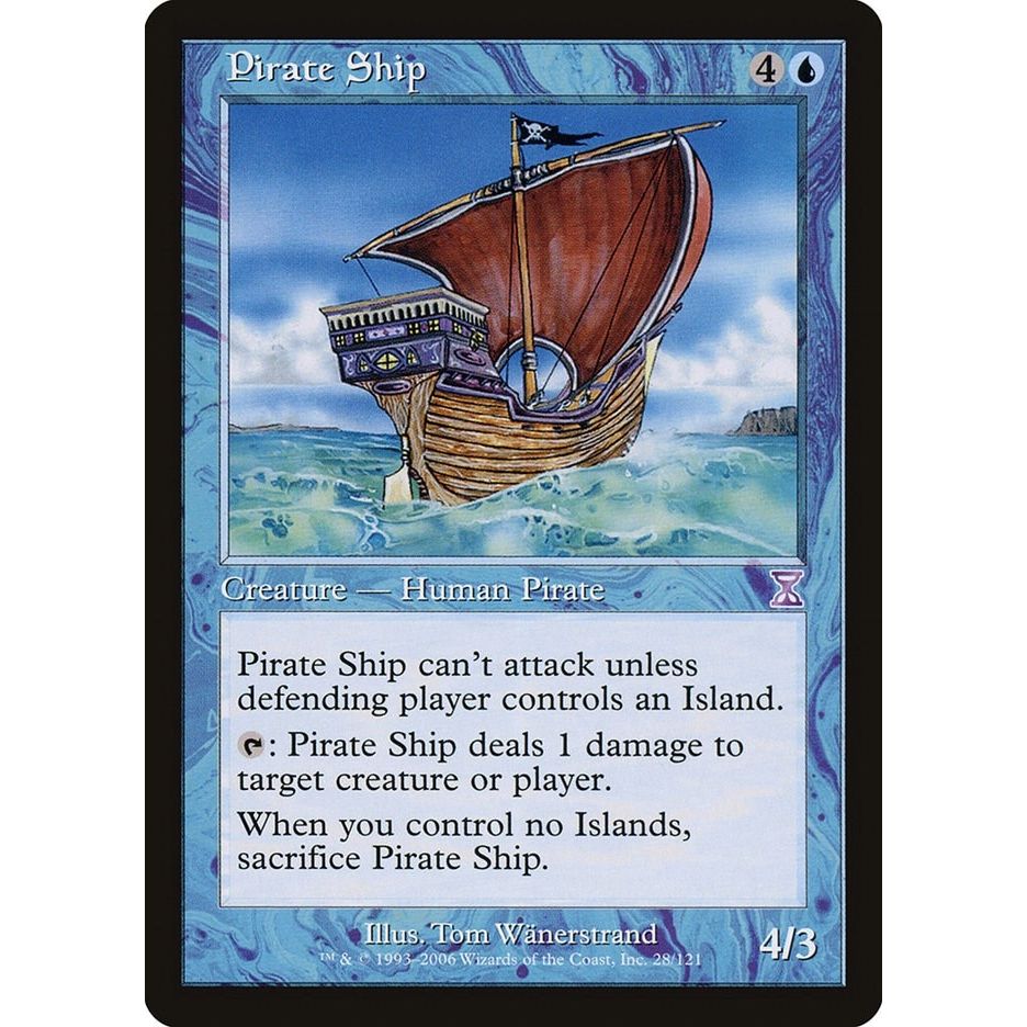 Image for Pirate Ship (28) (TSB) - Magic: The Gathering