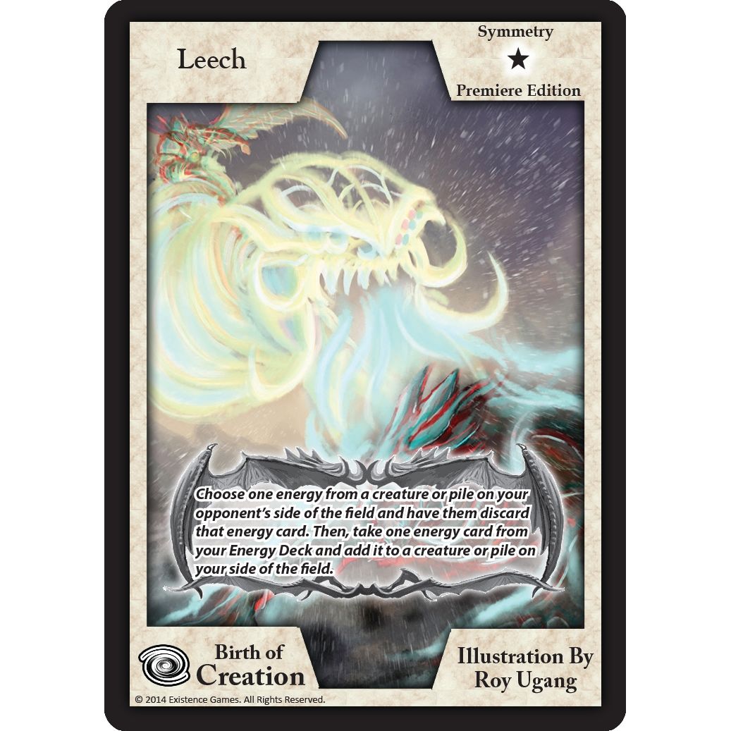 Image for Leech (Premiere Edition) (Wings) (BOC) - Exodus TCG