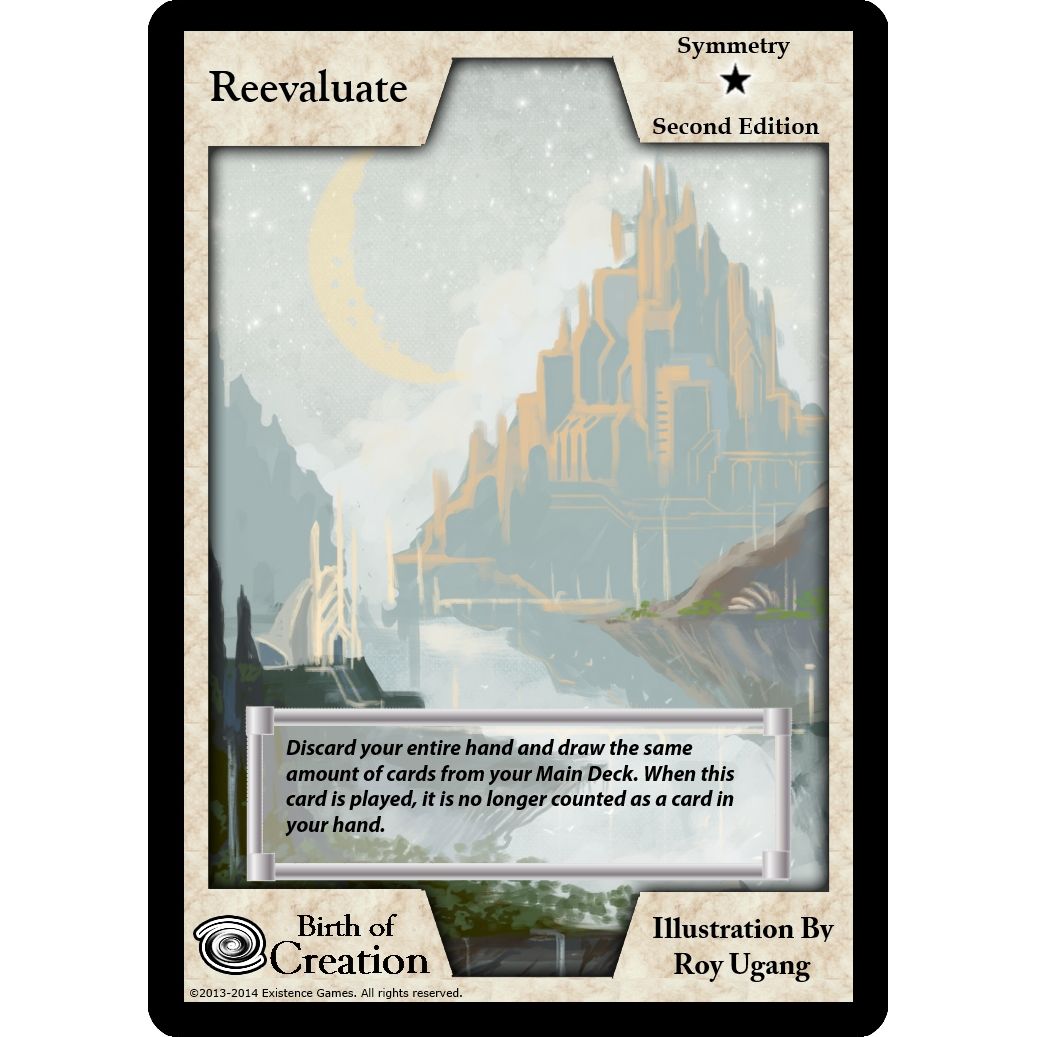 Image for Reevaluate (Second Edition) (BOC) - Exodus TCG