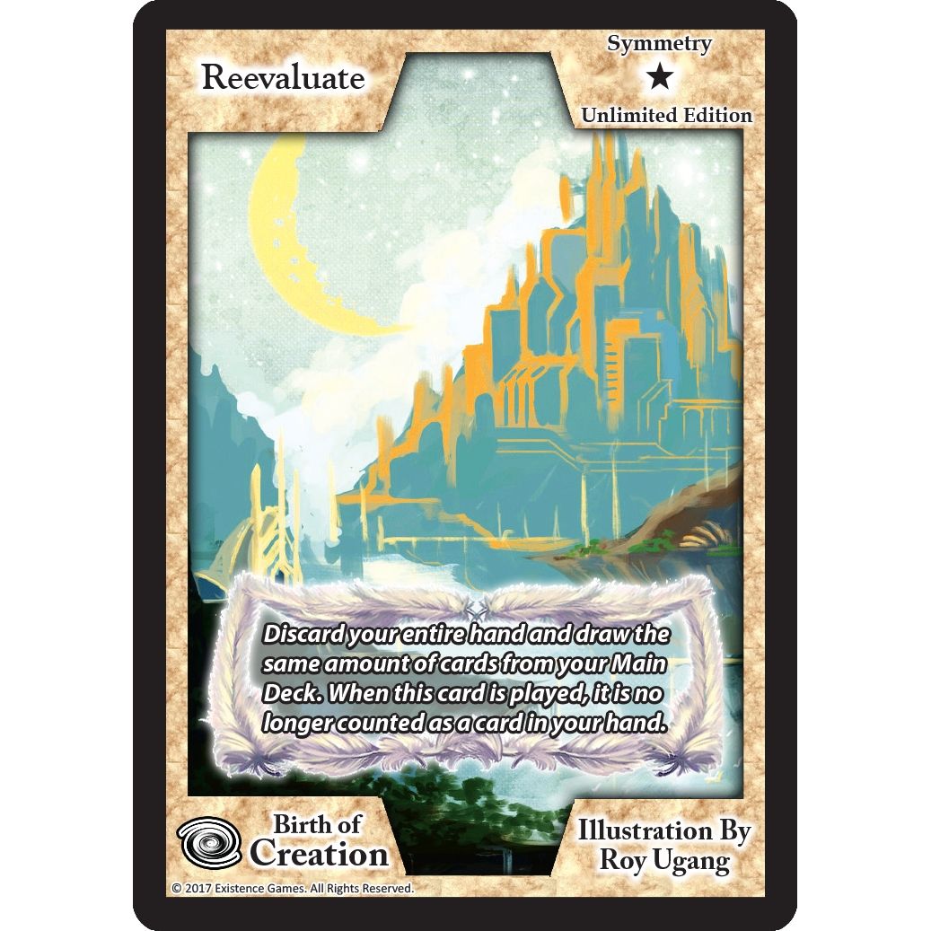 Image for Reevaluate (Unlimited Edition) (BOC) - Exodus TCG