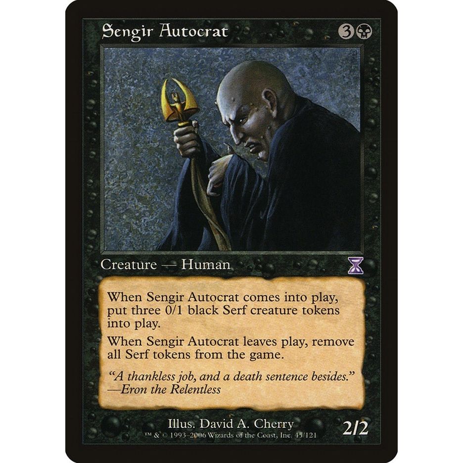 Image for Sengir Autocrat (45) (TSB) - Magic: The Gathering