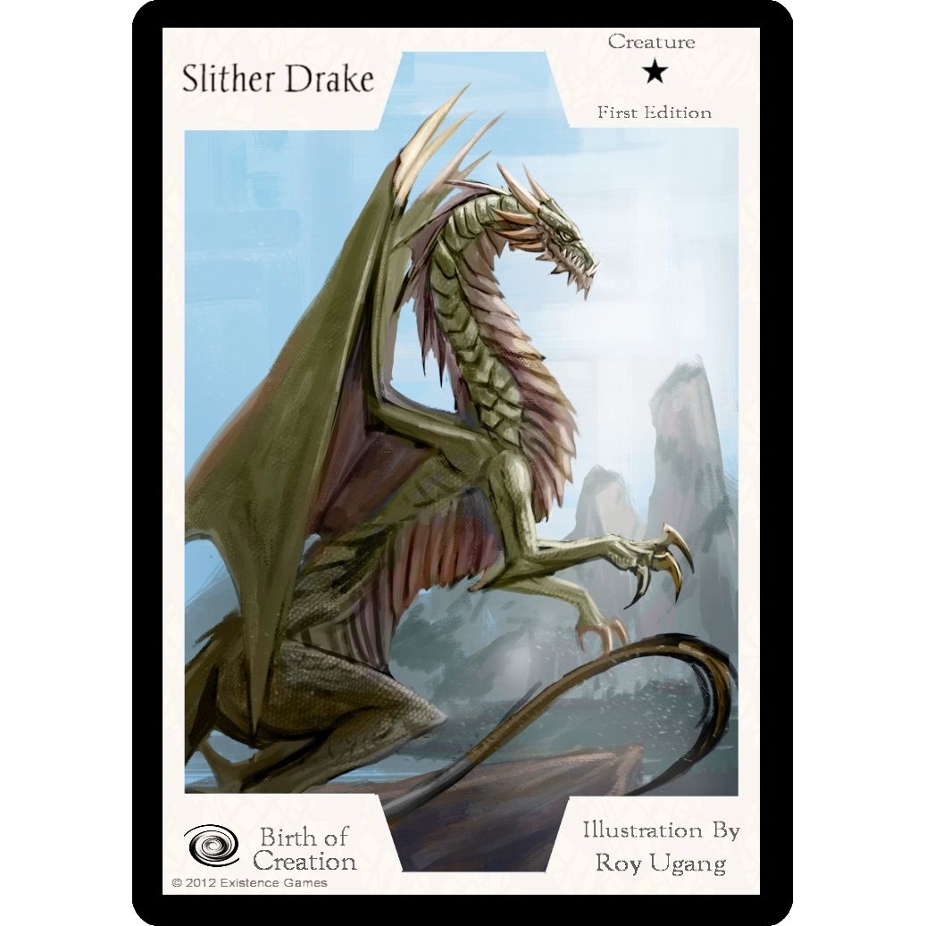 Image for Slither Drake (First Edition) (BOC) - Exodus TCG