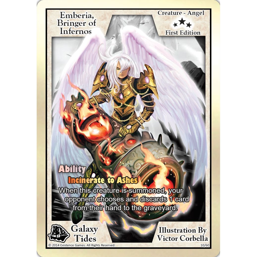 Image for Emberia, Bringer of Infernos (First Edition) (10) (GAT) - Exodus TCG
