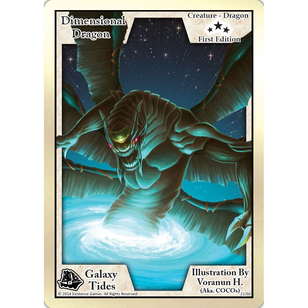 Image for Dimensional Dragon (First Edition) (22) (GAT) - Exodus TCG