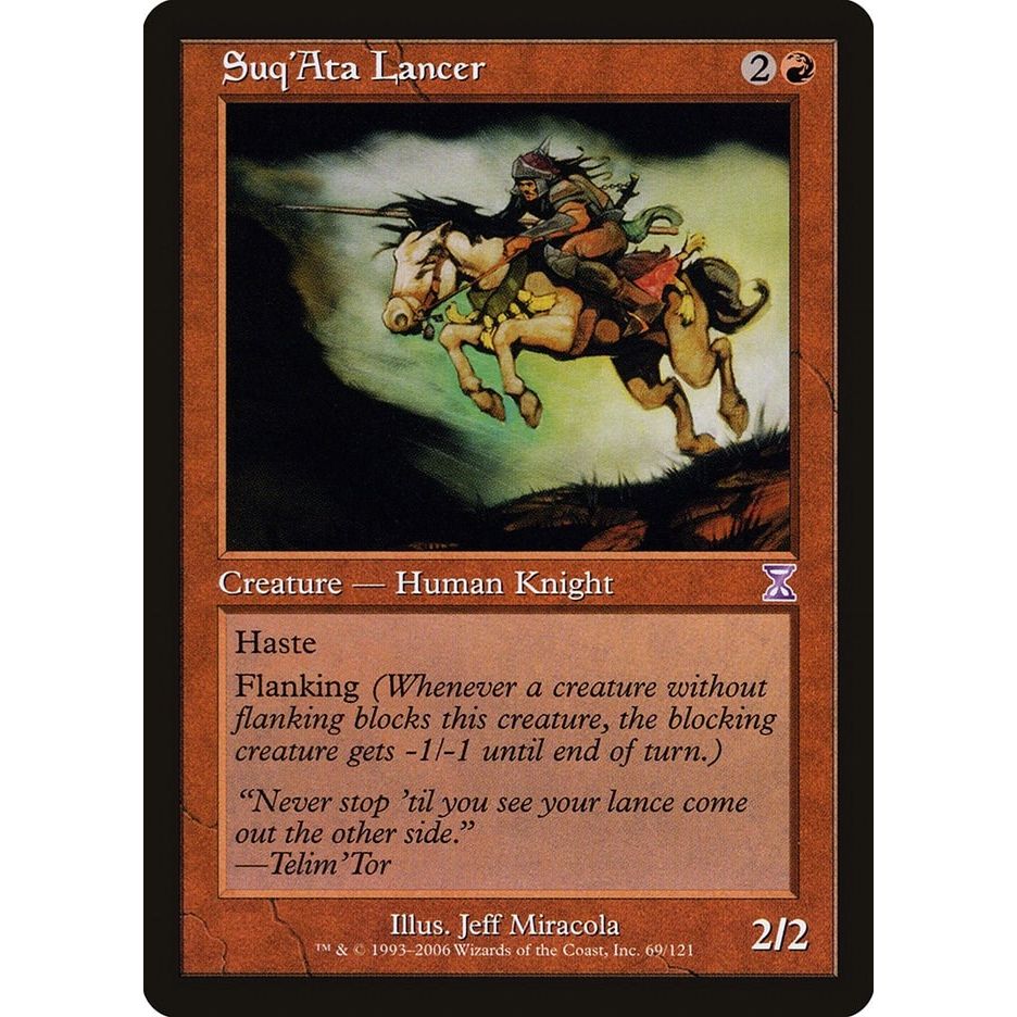 Image for Suq'Ata Lancer (69) (TSB) - Magic: The Gathering