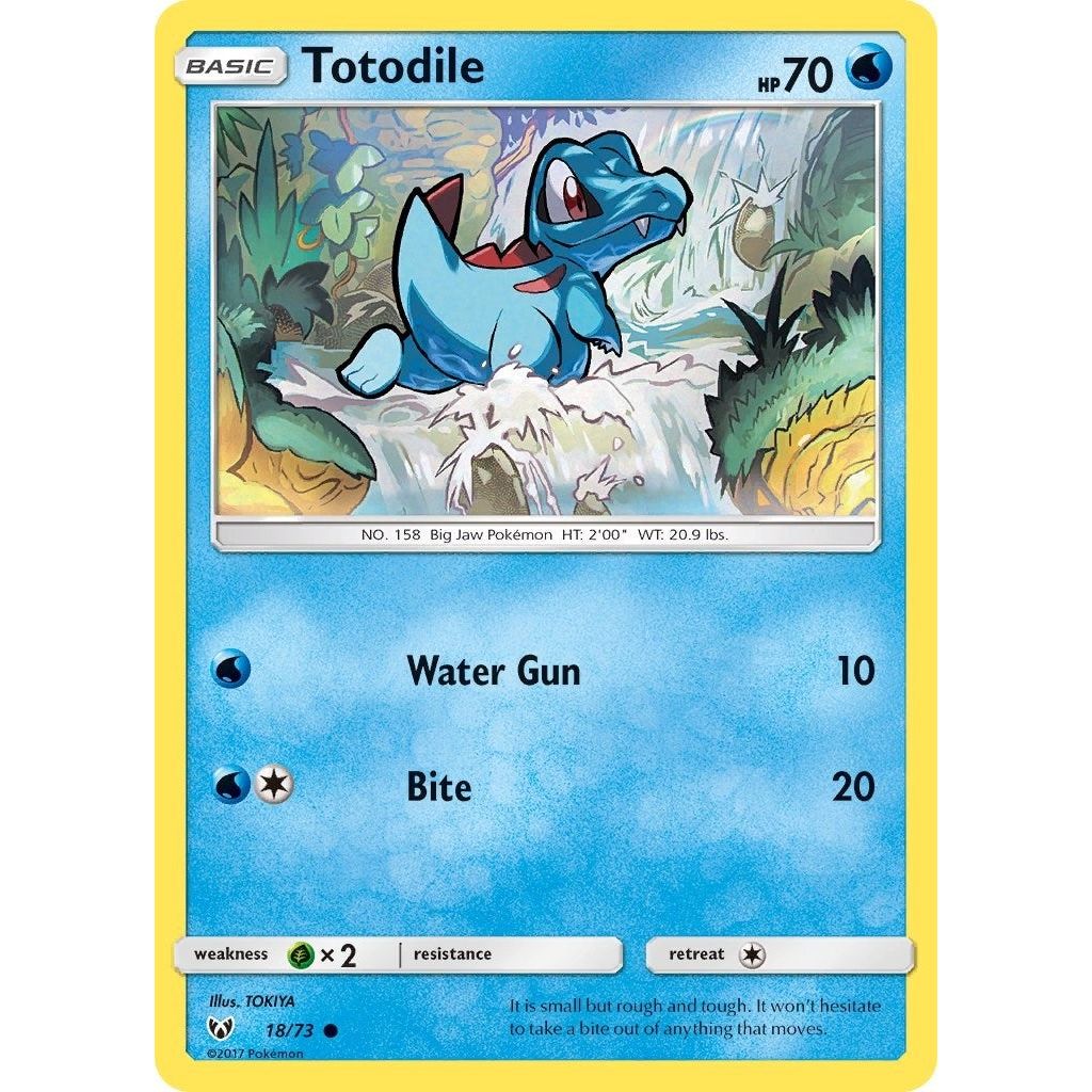 Image for Totodile (18/73) (SHL) - Pokemon