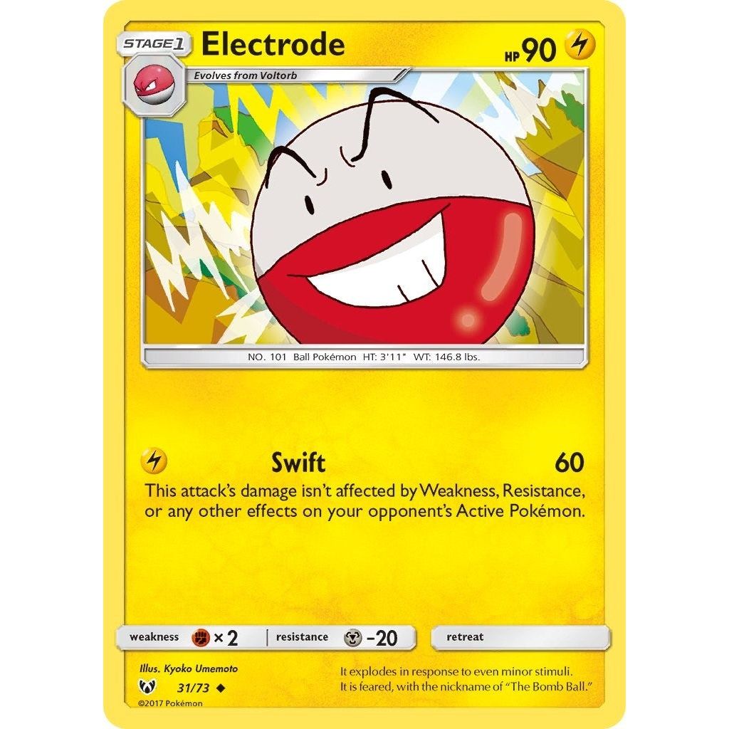 Image for Electrode (31/73) (SHL) - Pokemon