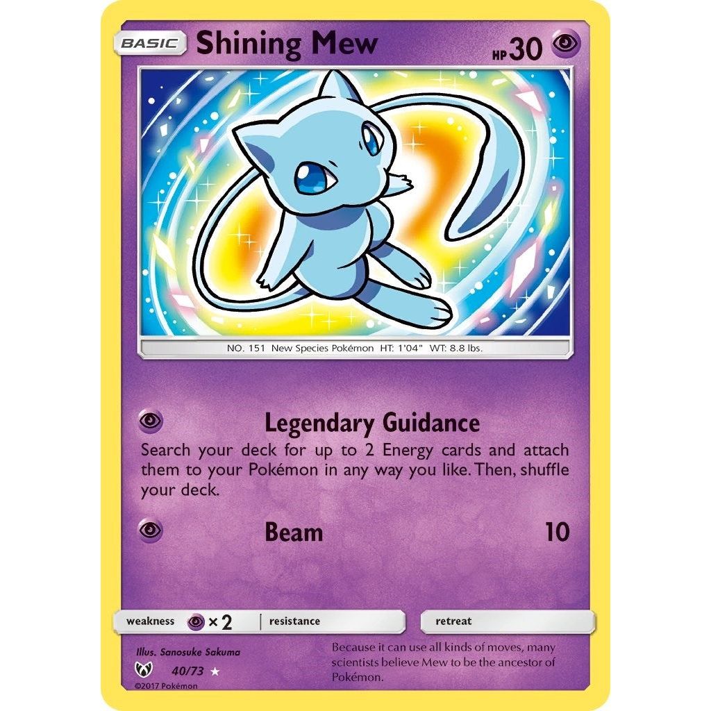 Image for Shining Mew (40/73) (SHL) - Pokemon