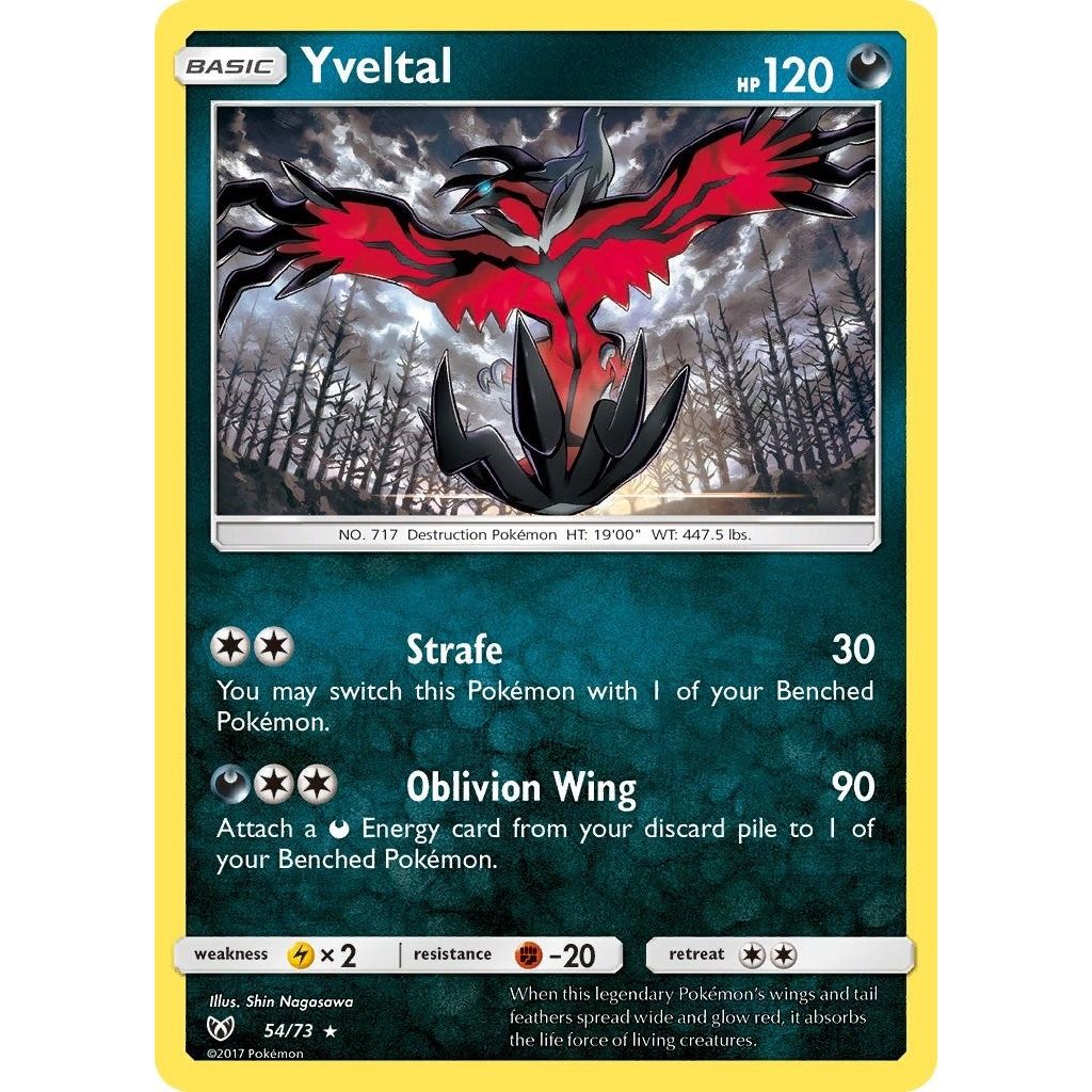 Image for Yveltal (54/73) (SHL) - Pokemon