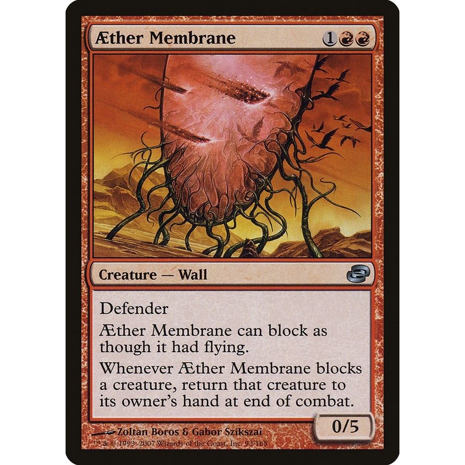 Image for Aether Membrane (93) (PLC) - Magic: The Gathering